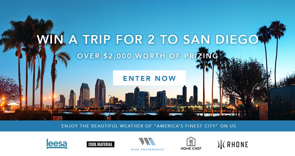Win a Trip for 2 to San Diego