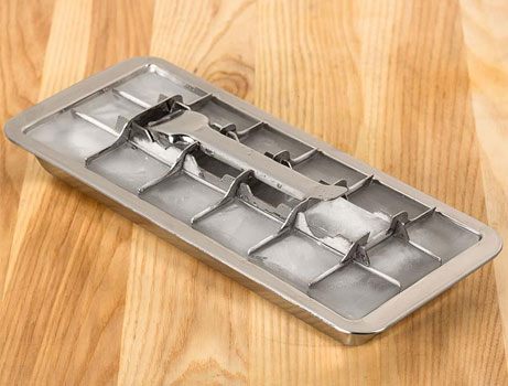 Onyx Stainless-Steel Ice Cube Tray