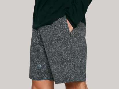 Outdoor Voices Stretch Crepe Half Court Short (Grey)