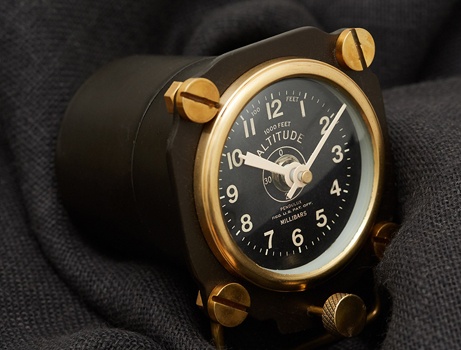 Altimeter Table Clock