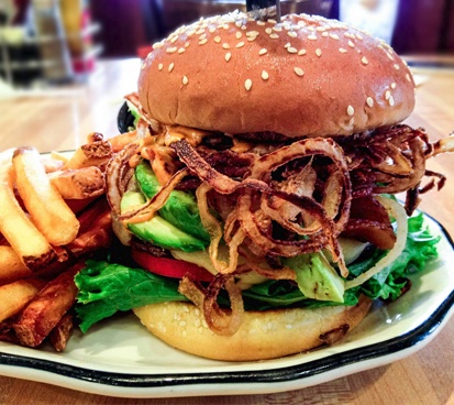 Kenny and Ziggy's In Queso Emergency Burger