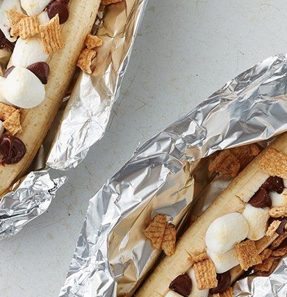 Grilled Banana S’mores