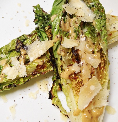 Grilled Caesar Salad