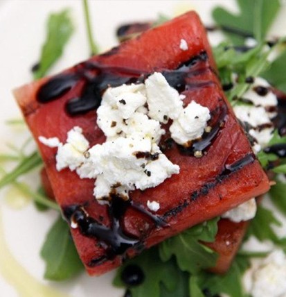 Grilled Watermelon Salad