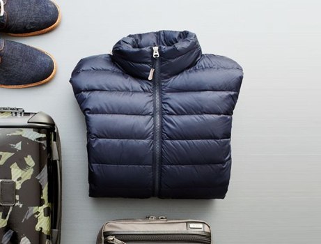 Tumi Patrol Packable Travel Puffer Jacket