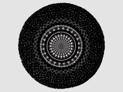 The Nova Round Towel