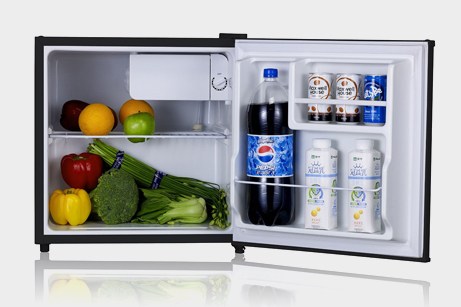 Midea WHS-65LB1 Compact Single Reversible Door Refrigerator and Freezer