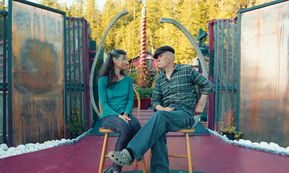 What It’s Like to Live Off the Grid on a Homemade Island