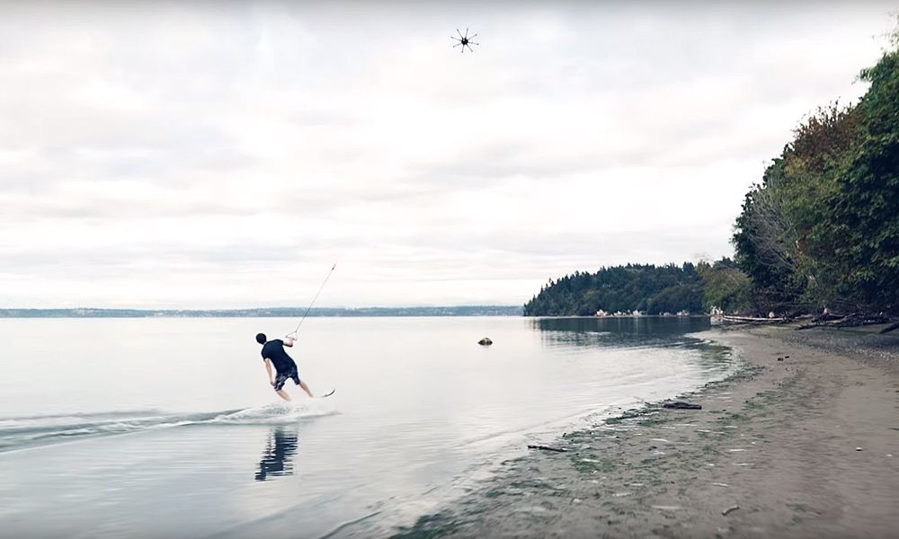 Dronesurfing