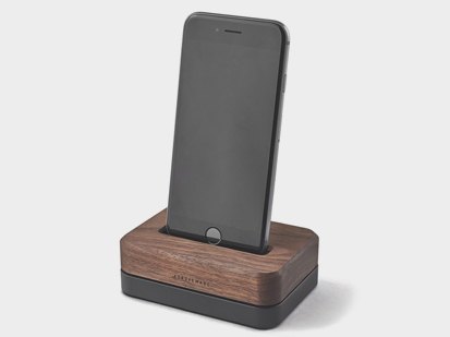 Walnut iPhone Dock