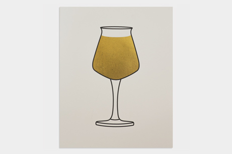 Teku Glass - Foil Print