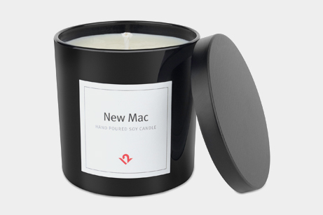 New Mac Candle