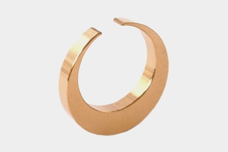 Futagami Crescent Brass Bottle Opener