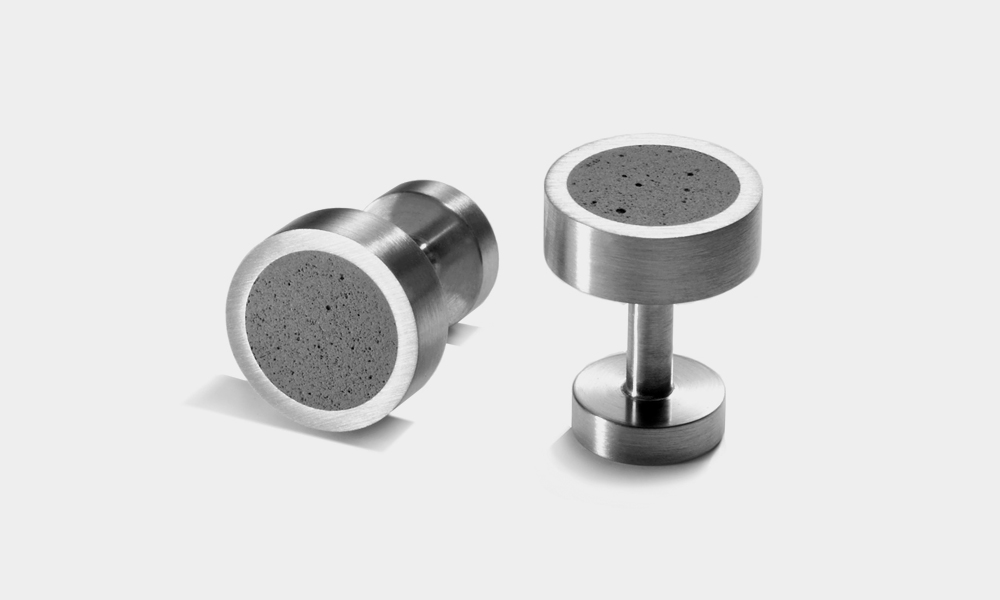 Konzuk Concrete Cufflinks