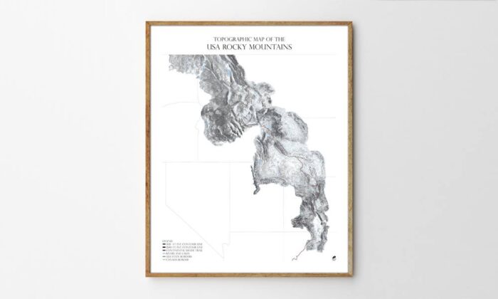 Muir Way Range Series Topographic Maps