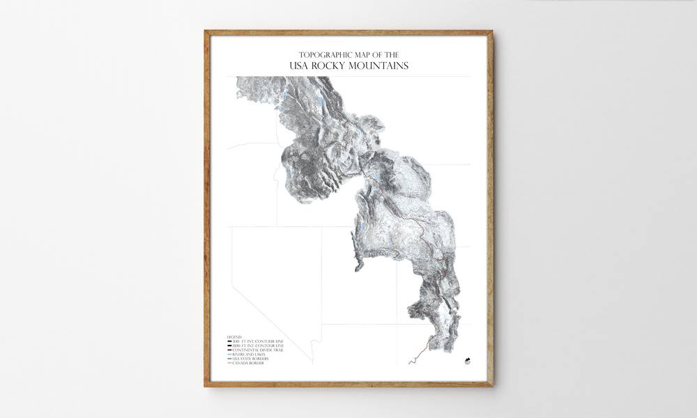 Muir Way Range Series Topographic Maps