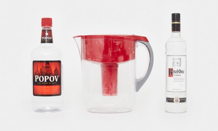 We Poured Cheap Vodka Through a Brita to See If It Would Taste Better