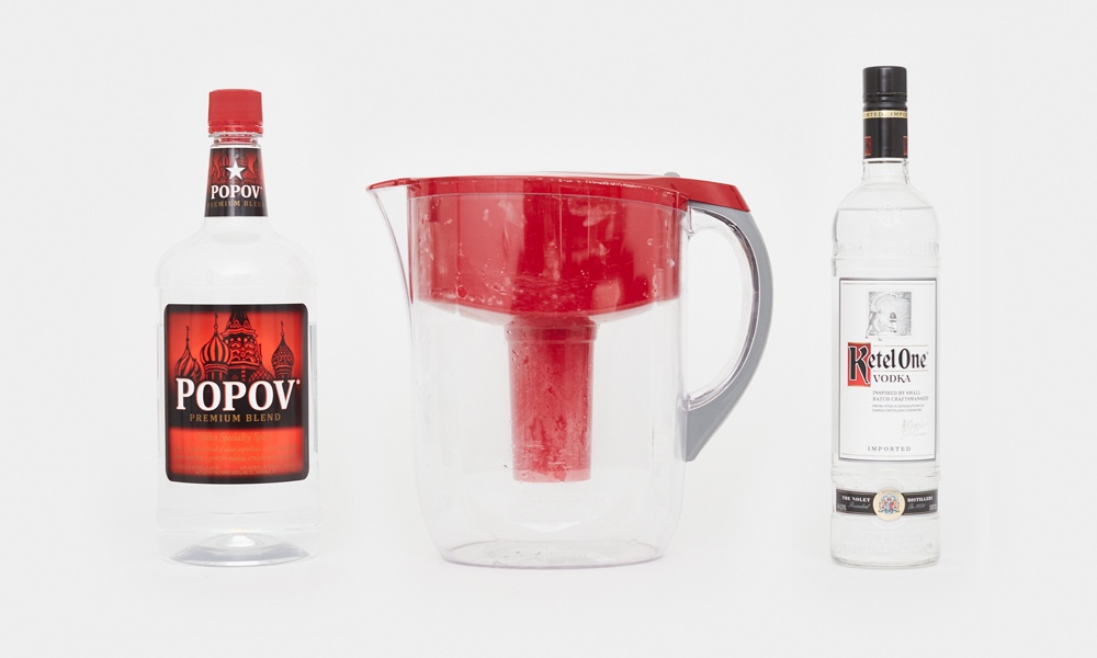 We Poured Cheap Vodka Through a Brita to See If It Would Taste Better