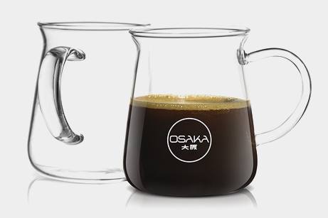 Osaka Borosilicate Glass Coffee Mugs