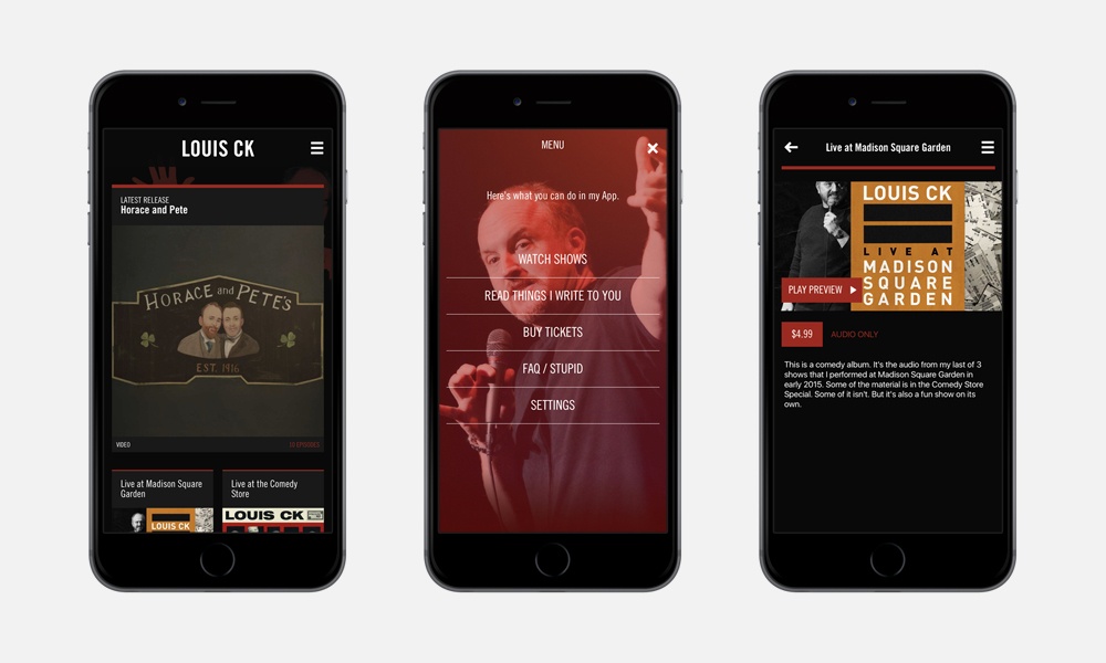Louis CK Now Has an App