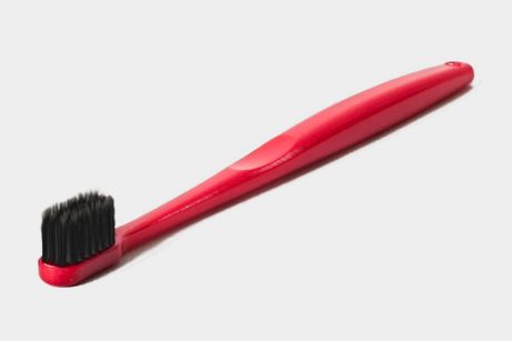 Morihata Red Binchotan Charcoal Toothbrush