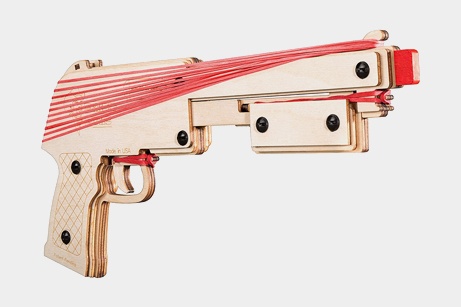 Rubber Band Pump-Action Shot Gun