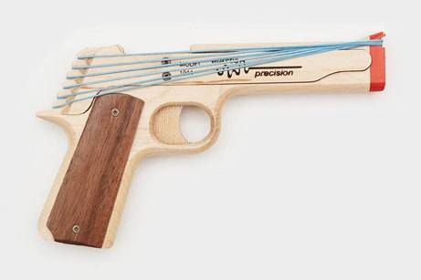 The 1911 Rubber Band Gun