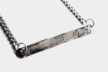 IGWM Statehood Bar Necklace