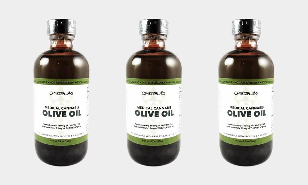 Cannabis-Infused Olive Oil