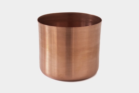 Short Tumbler Hand Turned Copper