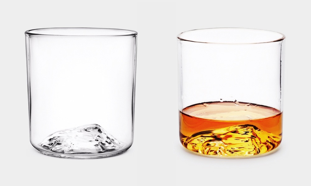 These Glasses Have a Tiny Camel’s Peak at the Bottom