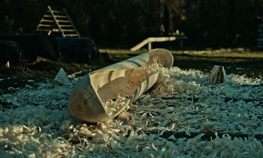 Turning a Log Into a Dugout Canoe