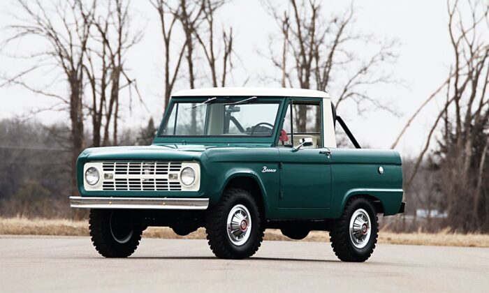 Own an Original 1967 Ford Bronco Half Cab