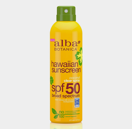 Alba Botanica Hawaiian Clear Spray Sunscreen