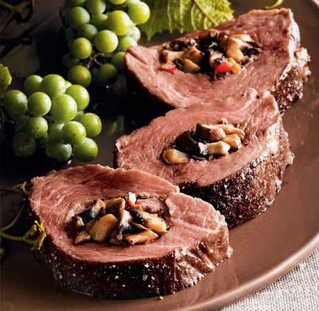 American West Beef Company Stuffed Tenderloin