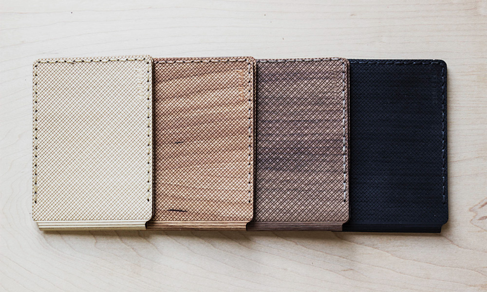 Arbor Flexible Wood Wallet