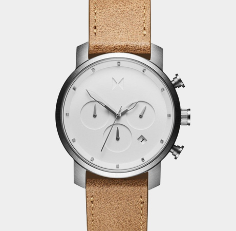 MVMT White Caramel Chrono Series