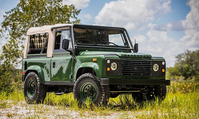 East Coast Defender Project Barbour