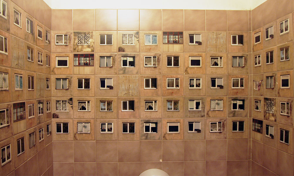 A Design Studio Came Up With a Clever Way to Redo a Restaurant’s Bathroom Without Changing Its Old Tiles