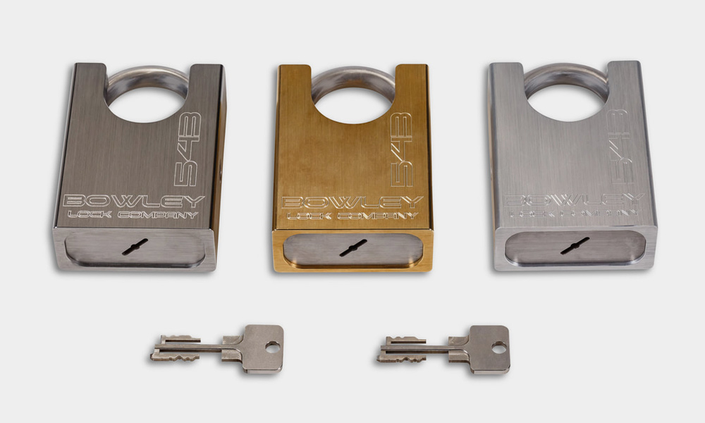 Bowley Lock Company Model 543 High Security Padlock