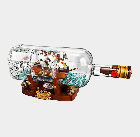 LEGO Ship in a Bottle