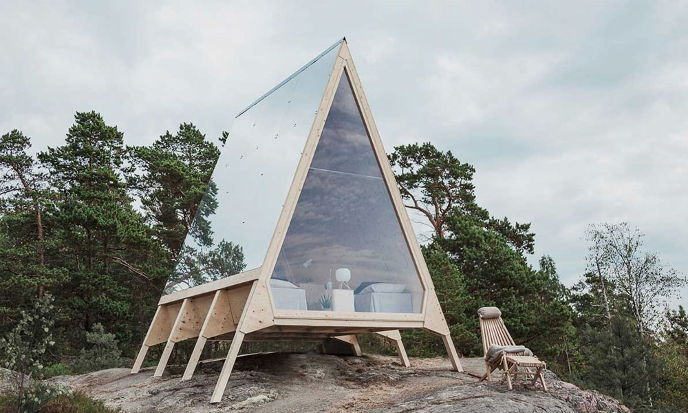 Stay in a Zero Footprint Cabin in Finland