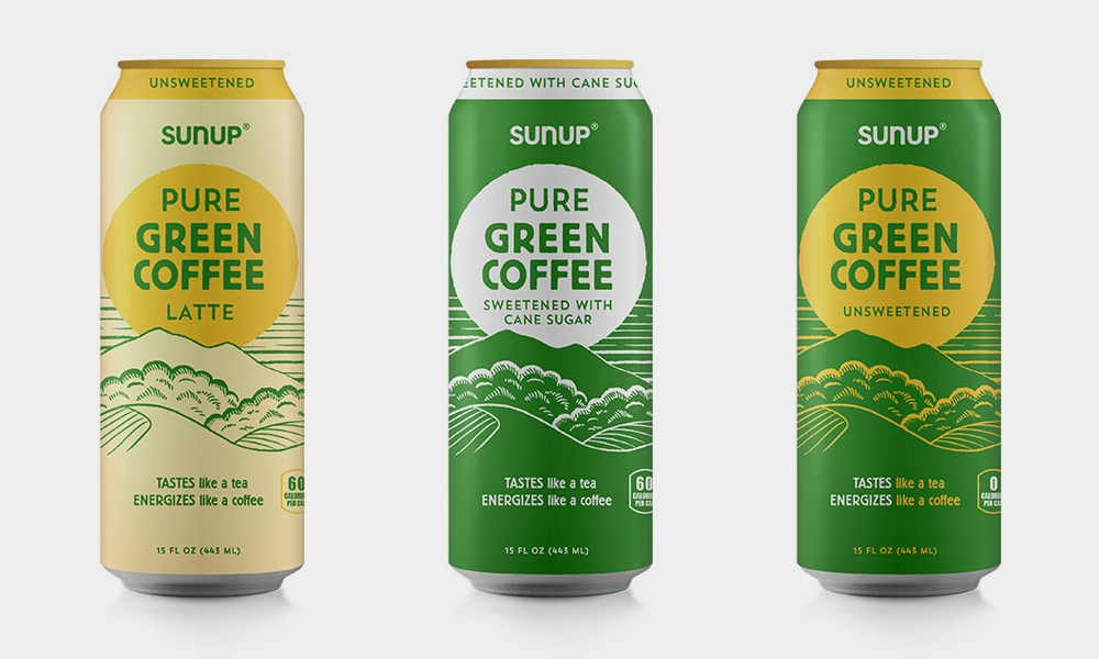Sunup Green Coffee in a Can