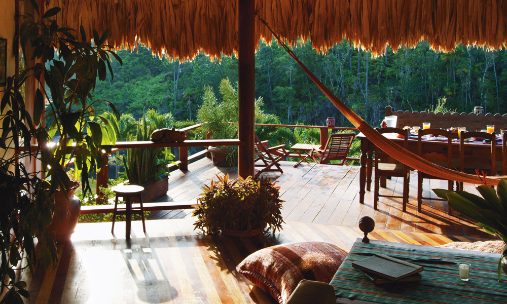 The Family Coppola Resorts Blancaneaux Lodge in Belize