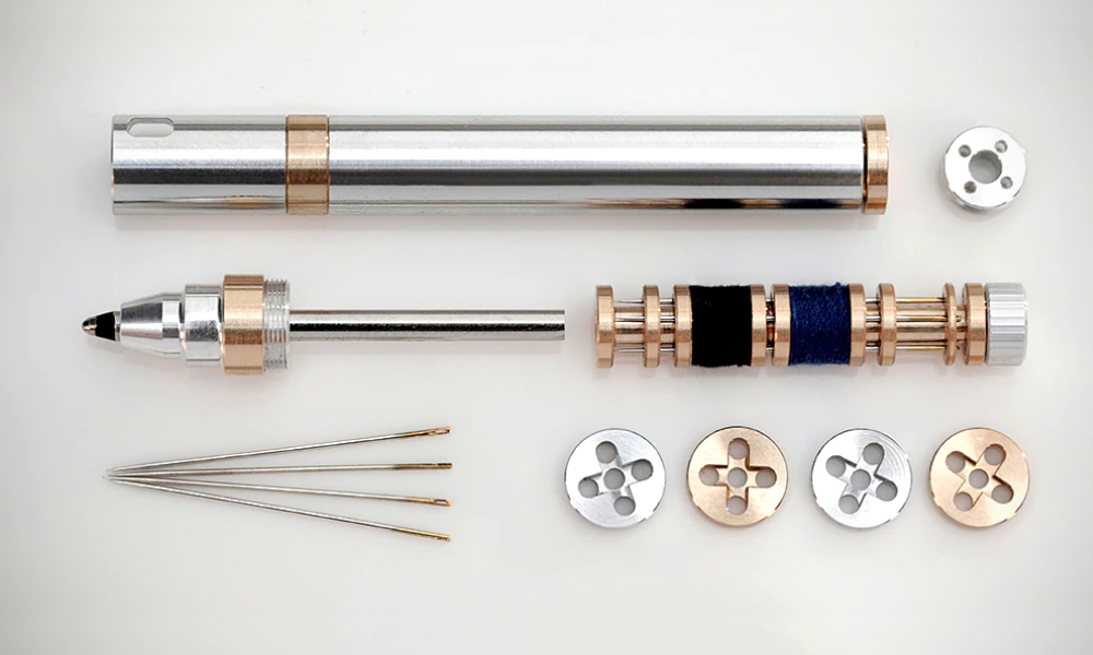 Darter Is a Micro Pen with a Sewing Kit Inside