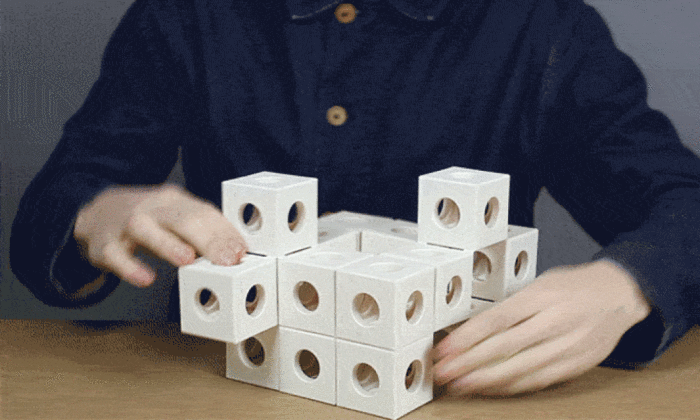 Ghostkube Is a Kinetic Sculpture Based on Moving Origami