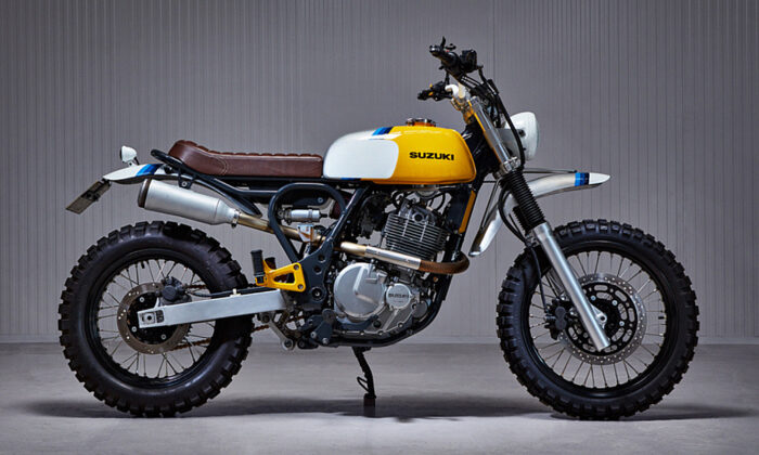 Suzuki XF650 Freewind Scrambler Custom