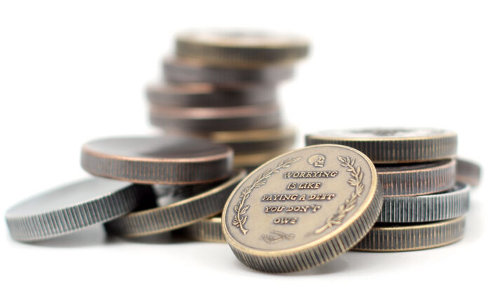 The J.L. Lawson & Co. Worry Coin Will Help Relieve Stress
