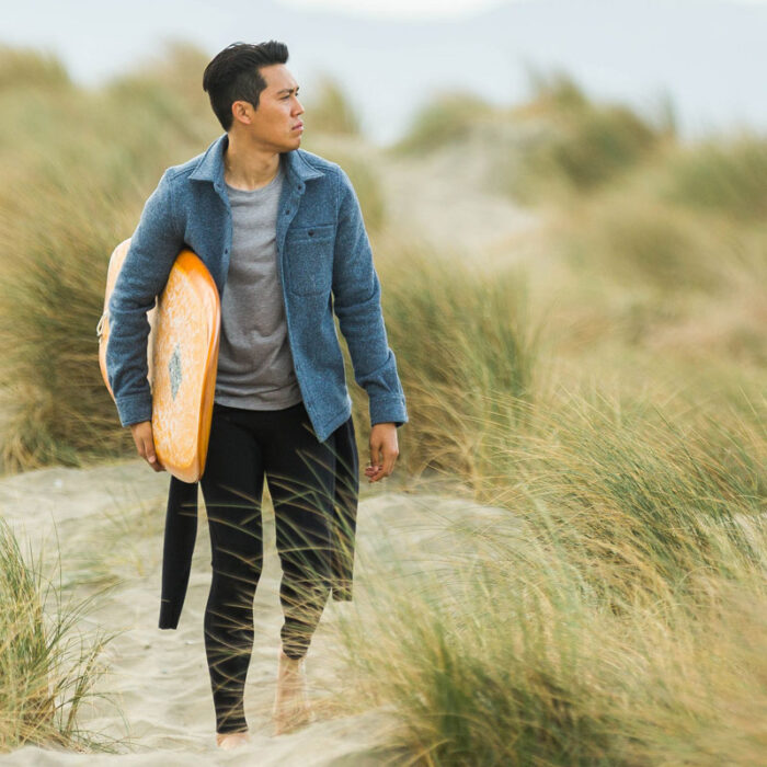 Myles’ Stylish Farallon Fleece Jacket Fights Wind and Winter Chill