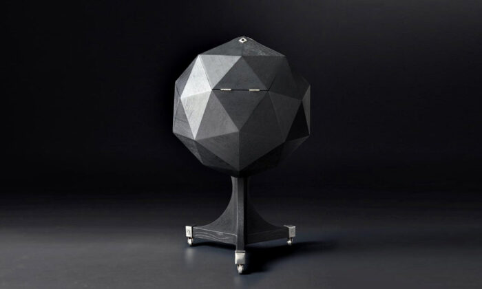 Polyhedron Bar Cart